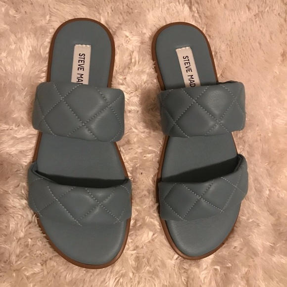 Steve Madden Shoes - Steve Madden Orsa Blue Sandals